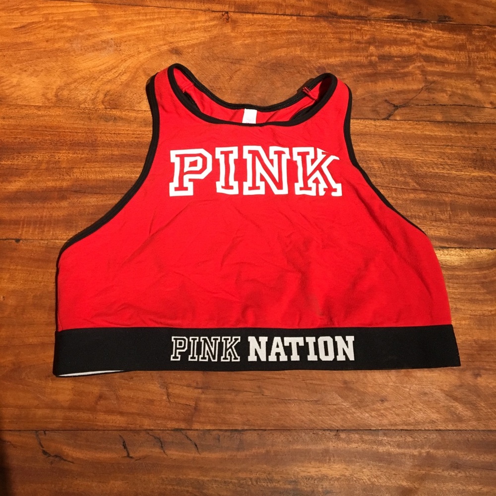 FINAL SALE VS Pink Red Bralette