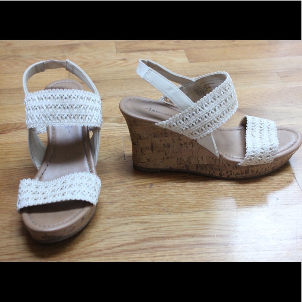 Lace wedges