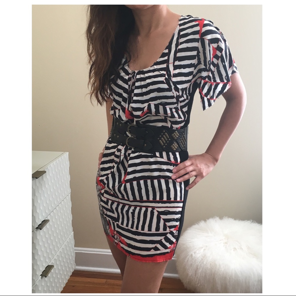 McQ by Alexander McQueen Printed Dress