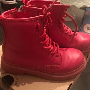 Used pink Dr Martens