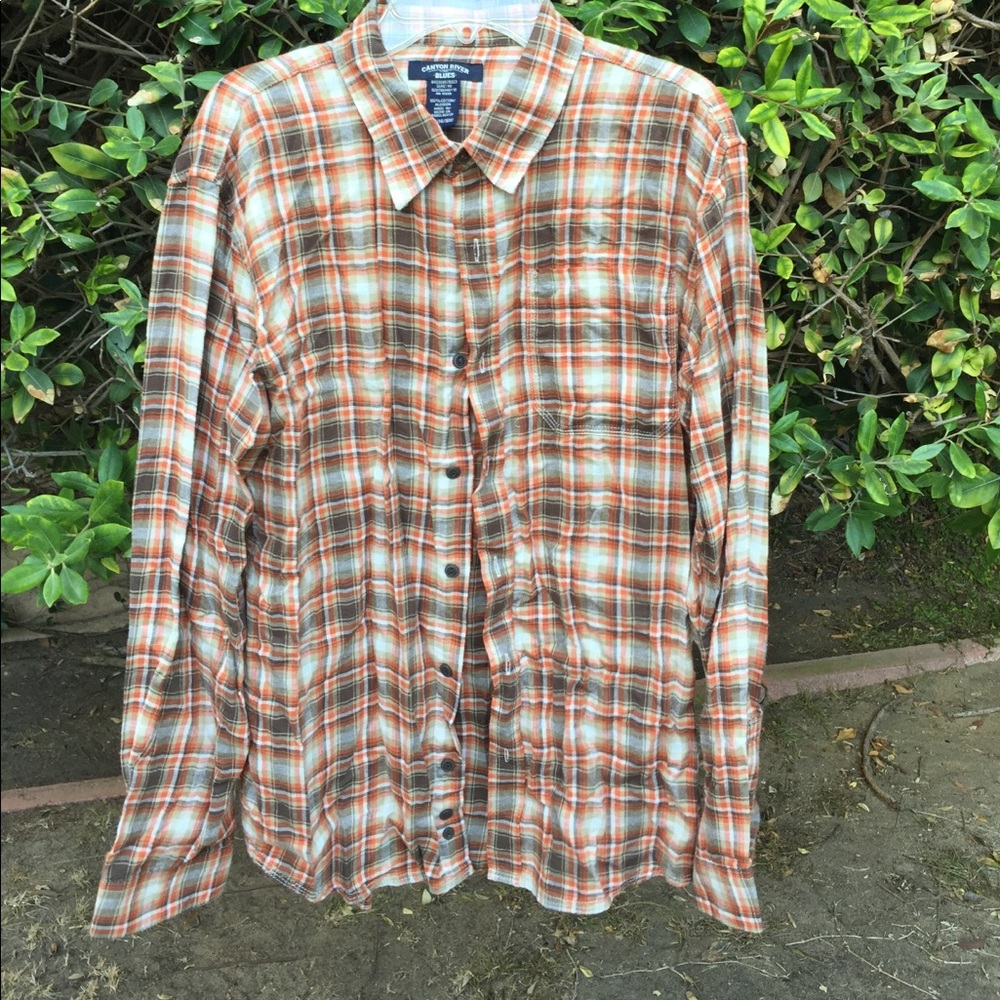 NWT cotton long sleeves in fall color boy 14/16H
