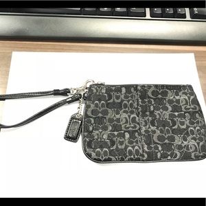 Coach Black Wristlet *FINAL PRICE*