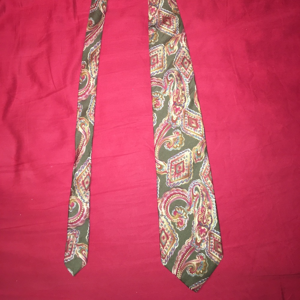 Christian Dior Woven Silk Tie