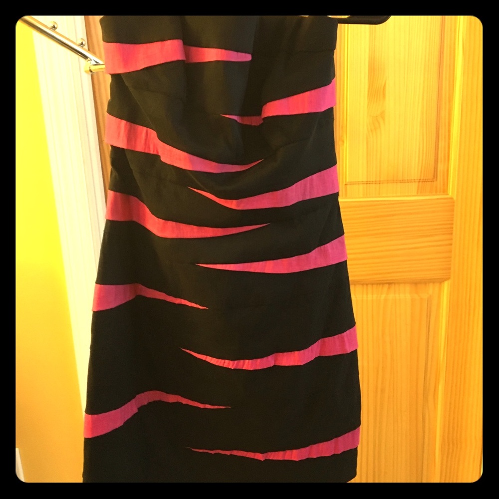 Jessica McClintock formal strapless dress