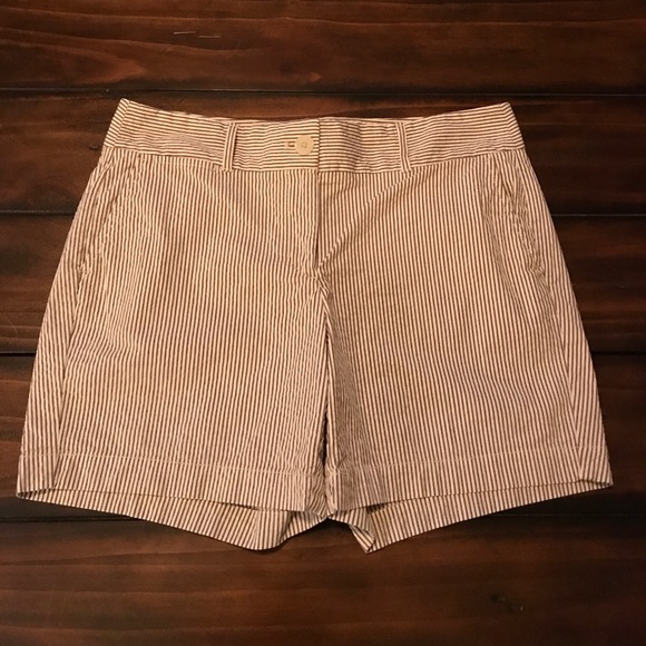Ann Taylor Seersucker Shorts - Picture 1 of 5