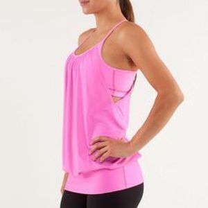 Lululemon No Limits Tank - Hot Pink