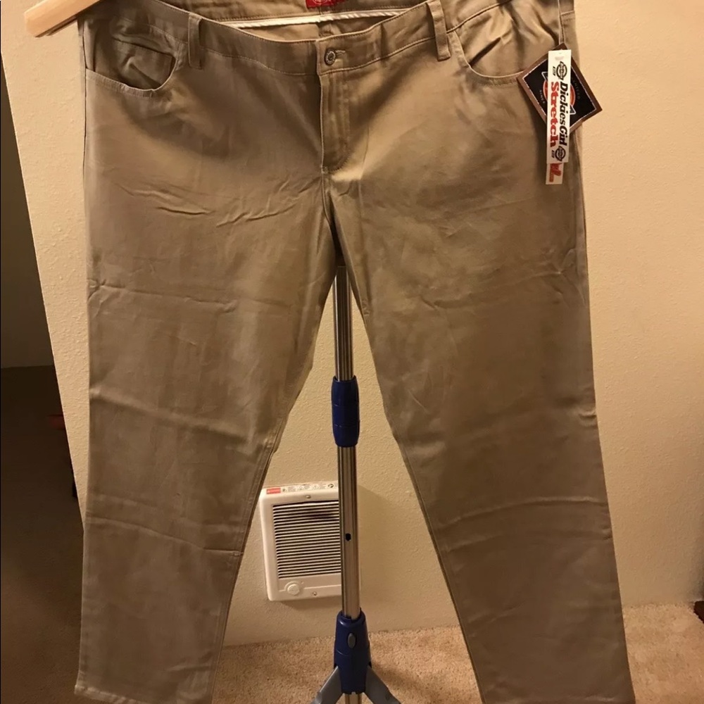 Dickies Khaki Pants - Boot Cut - NWT