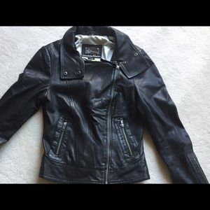 Black Macage Leather Jacket