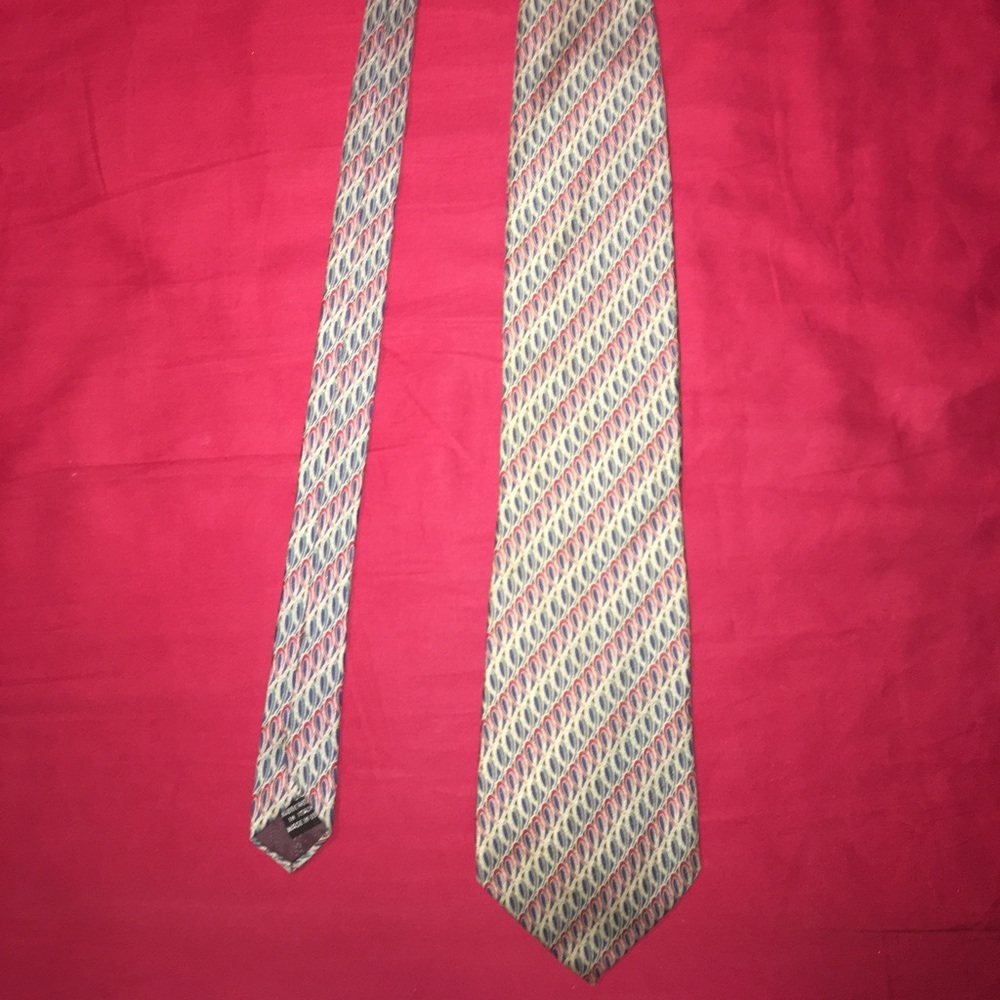 Italian Woven Silk Christian Dior Tie