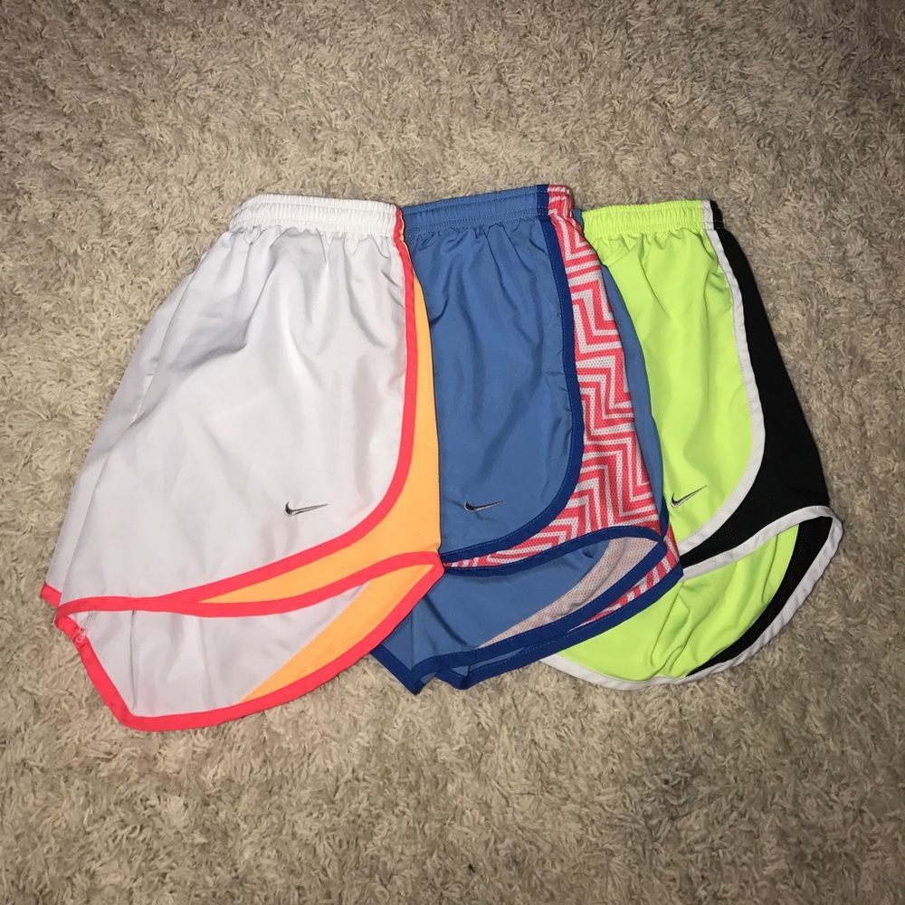 3 pairs of Nike shorts