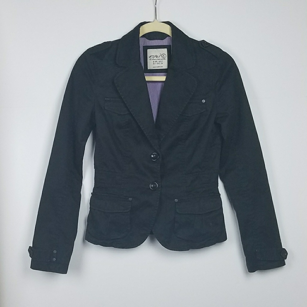 Espirit Black light Jacket size 2