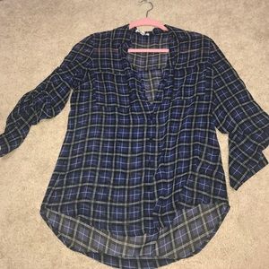 Express Blue Portofino button down