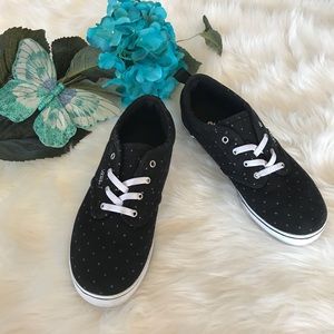 Vans Elastic Lace Black Polka Dot