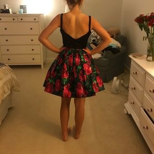 Sherri Hill two piece dress.