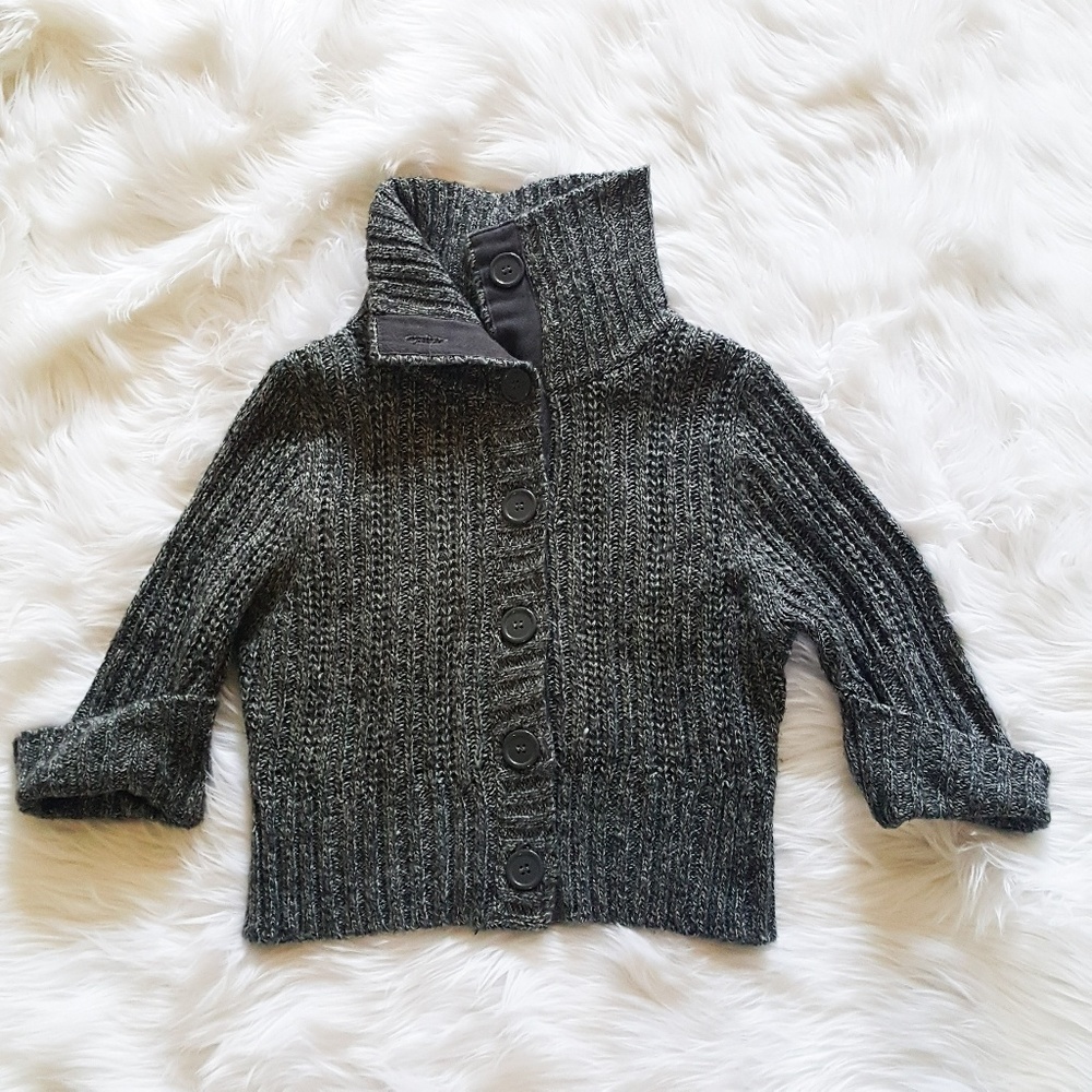 Rue 21 Collar Turtle Neck Crops Knit Sweater Top
