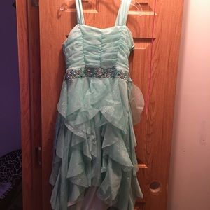 Girls Size 12 High low formal dress