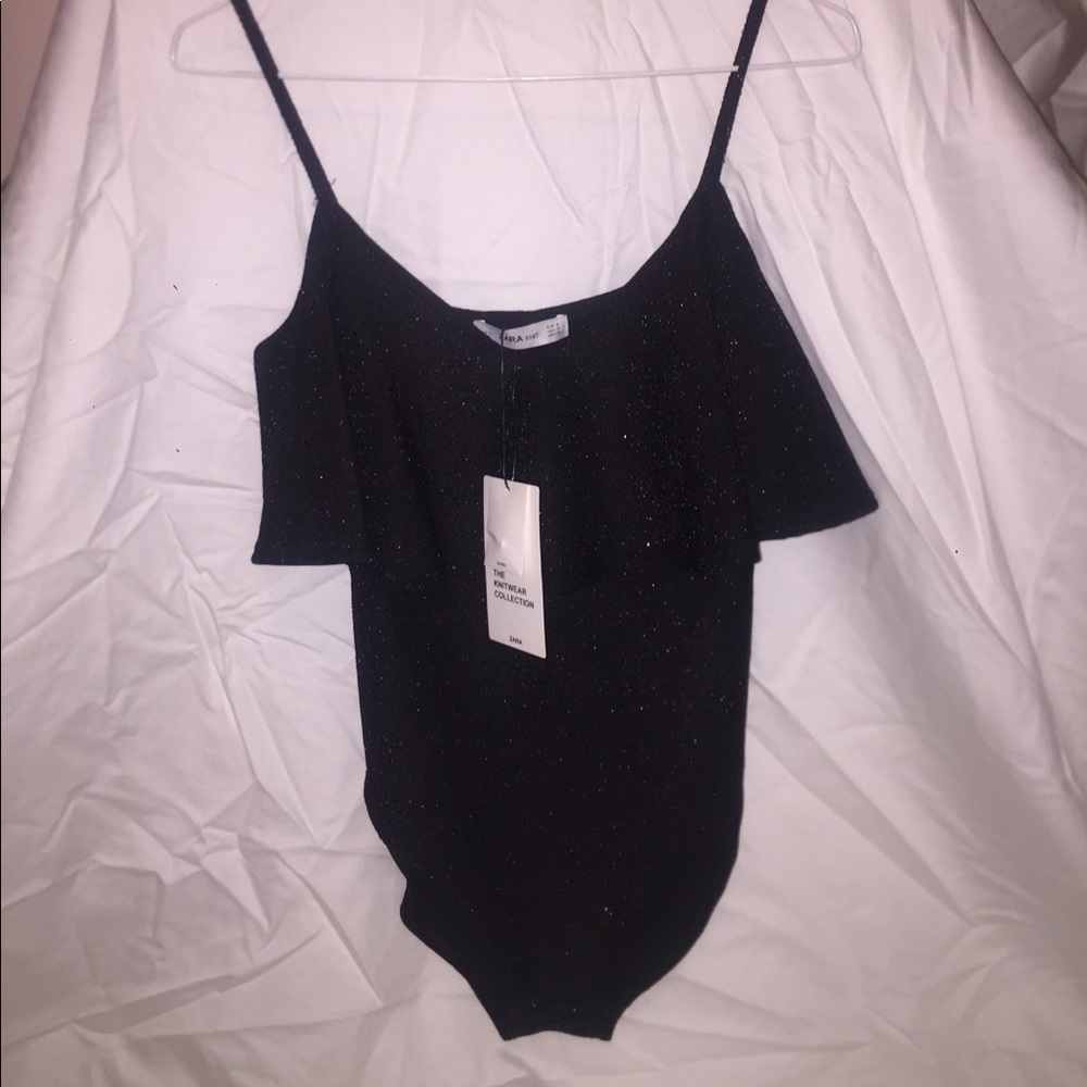 Zara Spaghetti Strap One-piece