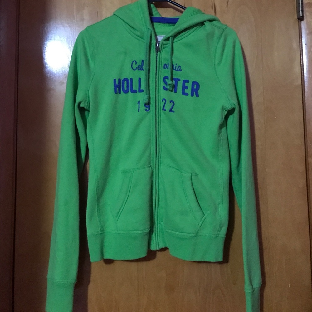 Green Hollister Hoodie. Medium. Like new