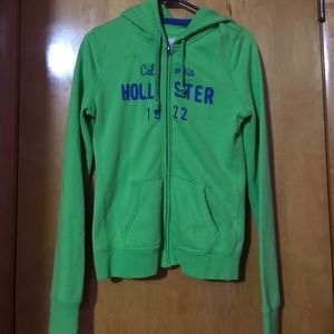 Green Hollister Hoodie. Medium. Like new