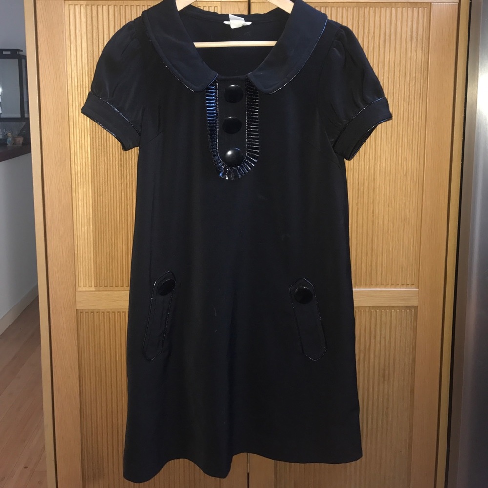 Kensie Blk a-line dress
