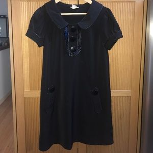 Kensie Blk a-line dress