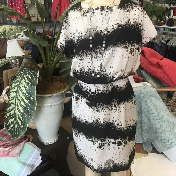 Jessica Simpson Dresses & Skirts - Jessica Simpson black and white dress.