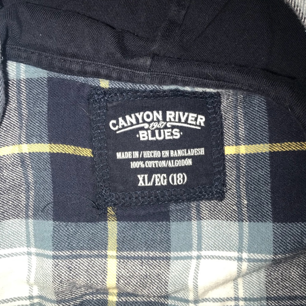 Flannel Hoodie - Picture 2 of 3