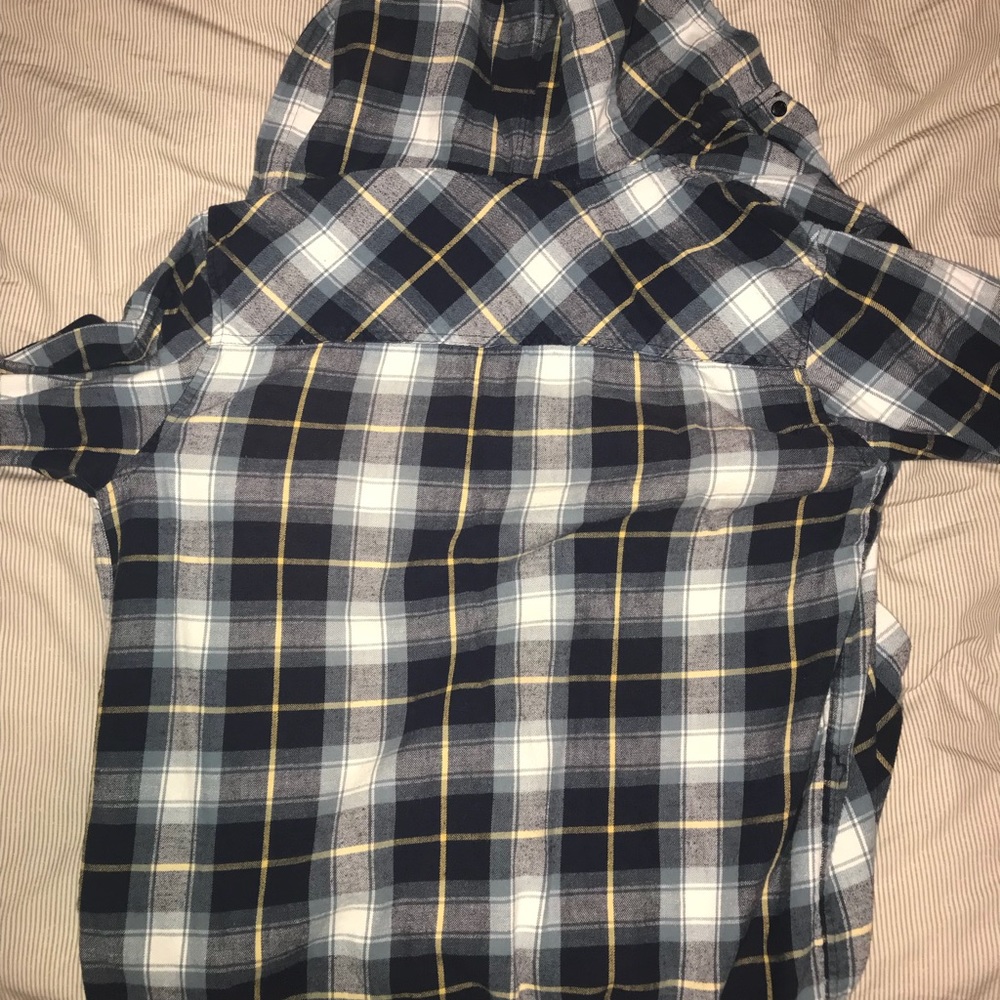 Flannel Hoodie - Picture 3 of 3