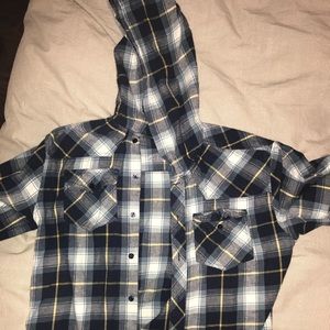 Flannel Hoodie