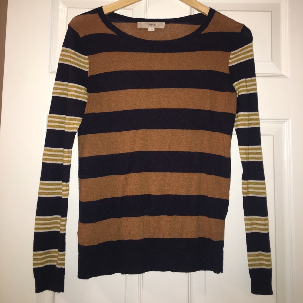 Loft striped sweater