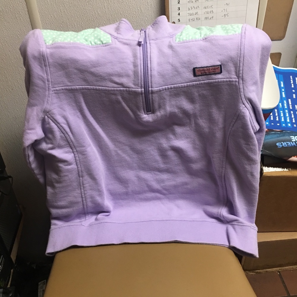Purple vineyard vine sweatshirt