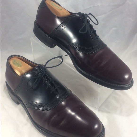 Allen Edmonds Men's Shelton Burgundy/Black - Picture 3 of 8
