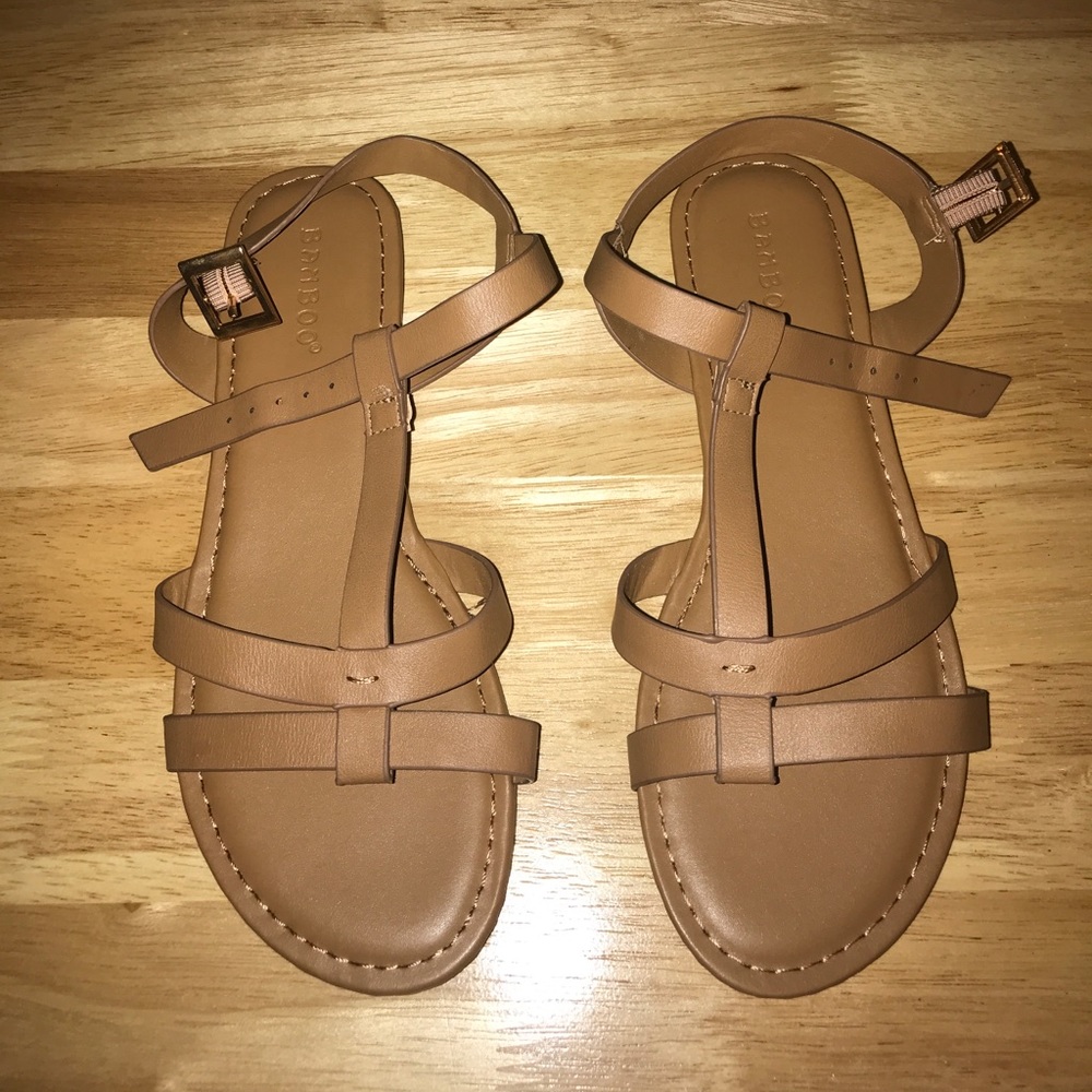 Brown sandals