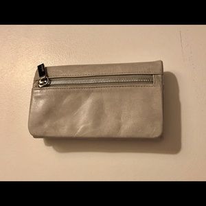 HOBO International leather gray wallet