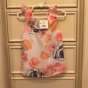 Janie and Jack Girls top (silk)