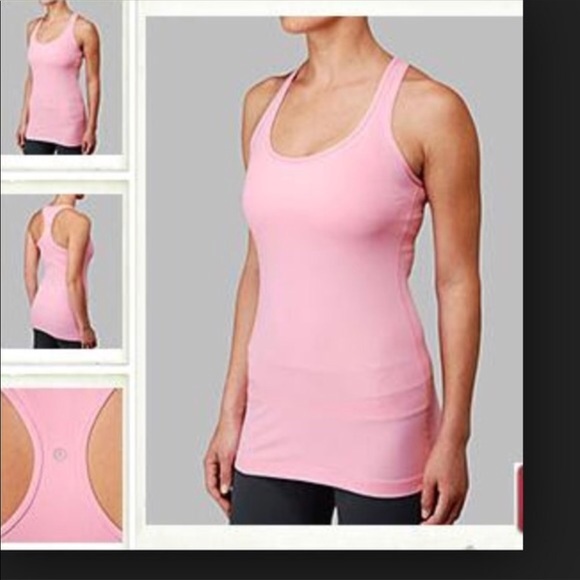 Green lulu racer back tank - Picture 5 of 5