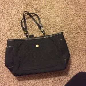 Coach diaper bag