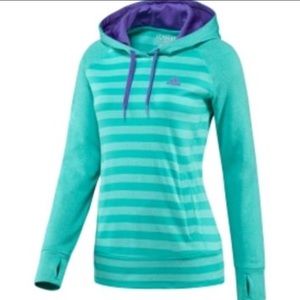 Teal  adidas hoodie