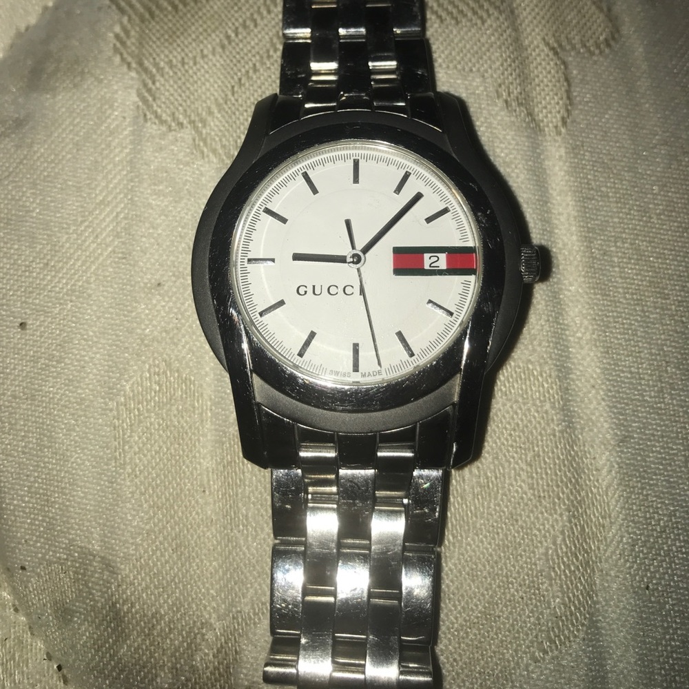 Gucci stainless steel watch