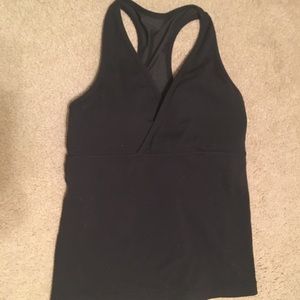 Lulu lemon Razorback workout top with built in bra