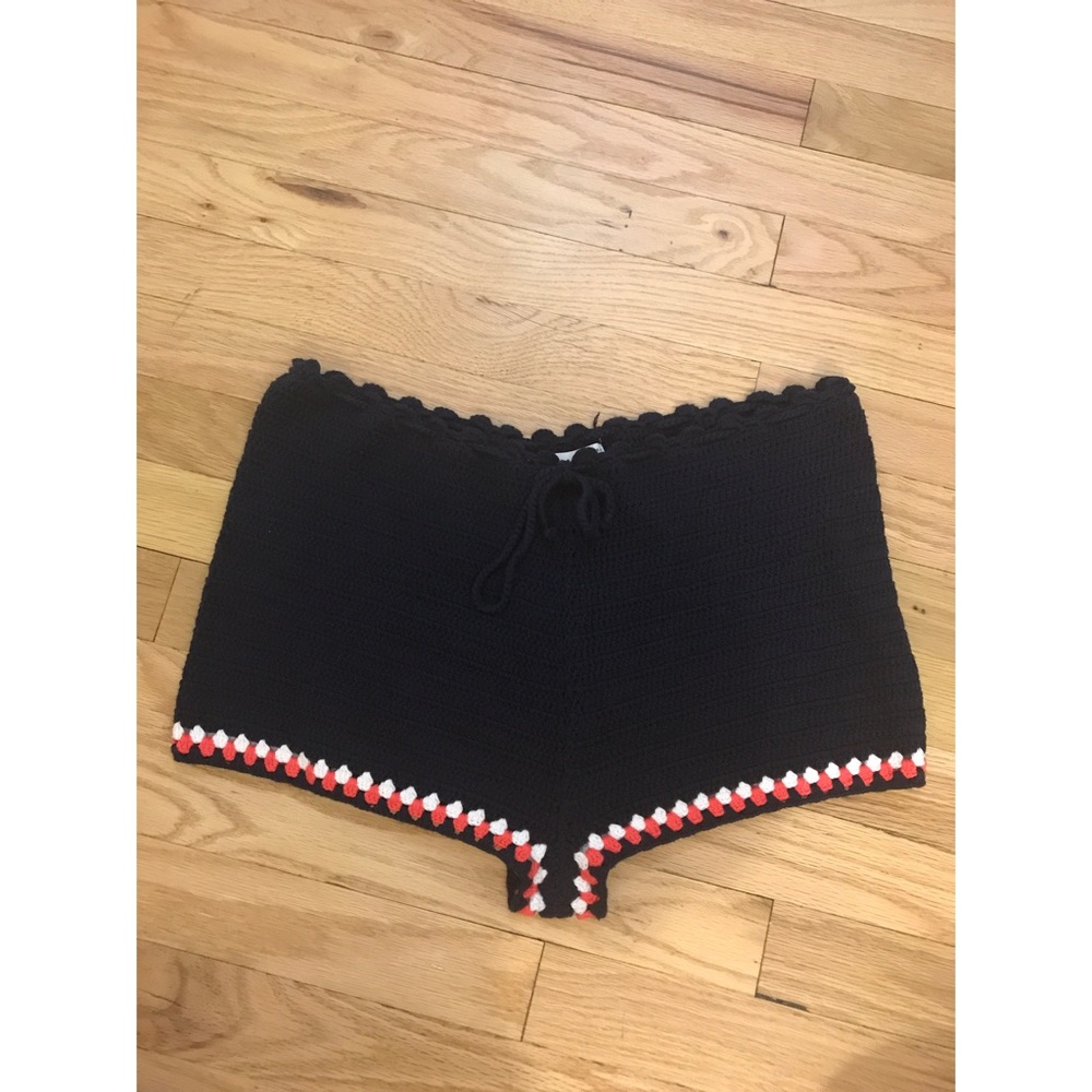 NWT Zara knit crochet shorts