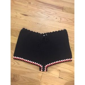 NWT Zara knit crochet shorts
