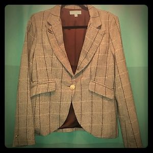 Women's tweed blazer