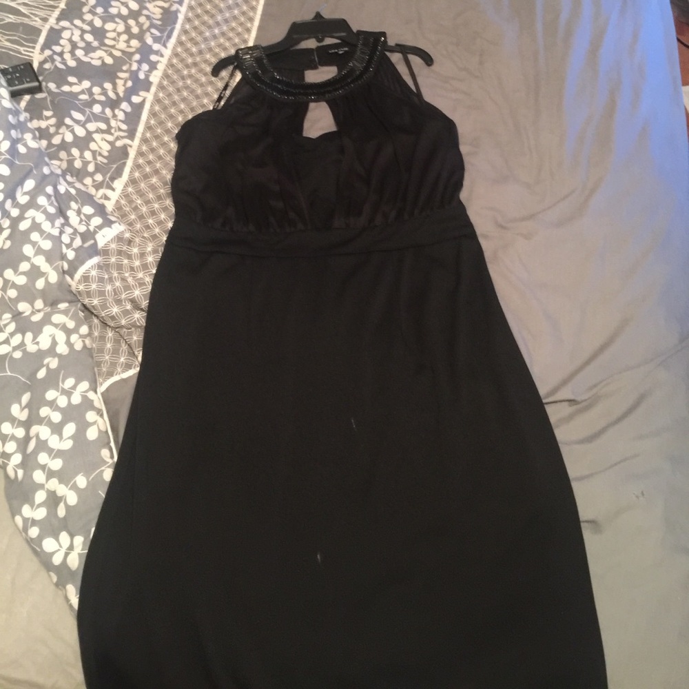 Black City Chic dress.