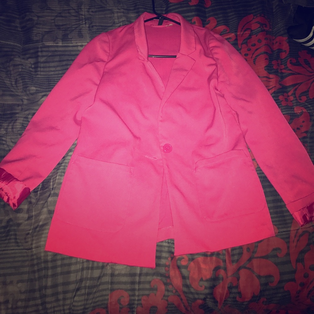 Pink H&m blazer