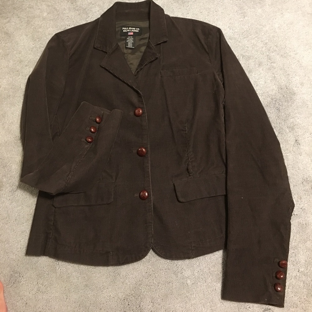 Polo Jeans Co Women's Medium Corduroy blazer