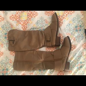 Tan knee high riding boots Dirty Laundry size 8.5