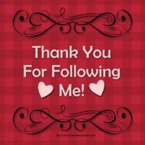 Thank you for following me i will follow back.