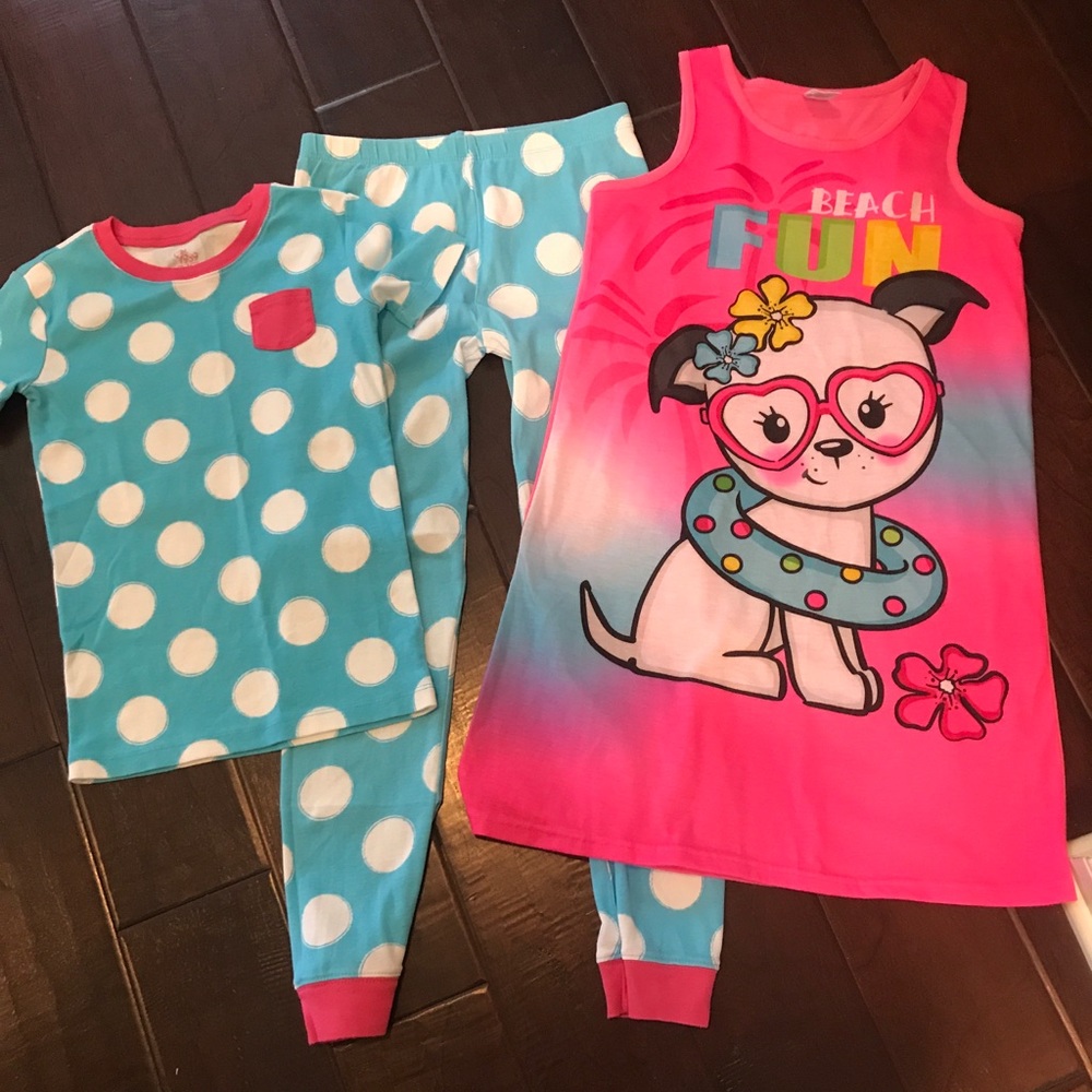 Girl's 3pc PJ Set