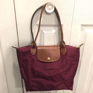 Burgundy Medium Longchamp